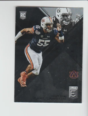 2017 Panini Elite #123 Carl Lawson RC, Dallas Cowboys - Image 1 of 2