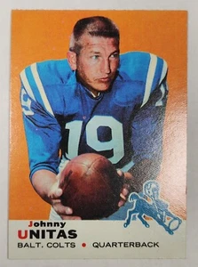 1969 Topps #25 Johnny Unitas HOF Baltimore Colts - Picture 1 of 2