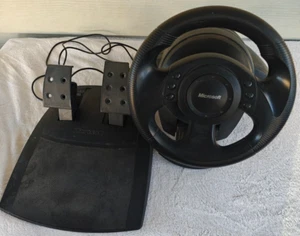 Microsoft SideWinder Precision Racing Wheel USB version 1.0 - Picture 1 of 8