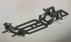 1/25 1/24 Scale 3d Resin Lowered Truck Frame - Picture 1 of 2