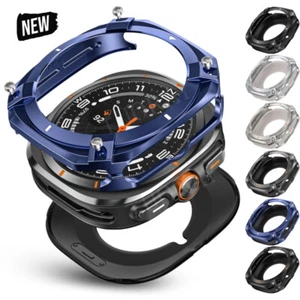 Protective Case for Samsung Galaxy Watch Ultra 47mm Aluminium Alloy Metal Cover - Picture 1 of 46