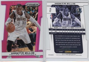 2013-14 Panini Prizm Purple Prizm Die-Cut /49 Monta Ellis #11