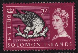 Islas Salomón Británicas 1965 2/- Como Nuevo Desquiciado (A25027) - Imagen 1 de 1