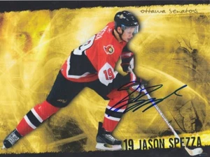 JASON SPEZZA Signed OTTAWA SENATORS 8X10 Photo W/COA - Picture 1 of 1