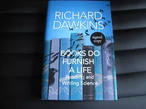 RICHARD DAWKINS SIGNED - BOOKS DO FURNISH A LIFE FIRST UK EDITION HARDCOVER NEW - Picture 1 of 9