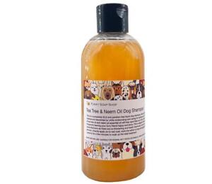 1 butelka płynu Tea Tree & Neem Oil Szampon dla psa 100% naturalny ręcznie robiony 250ml
