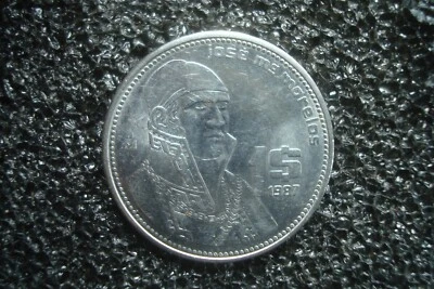 Moeda México 1 peso 1987 KM496 - Imagem 1 de 2