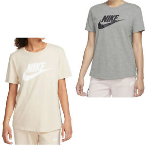 Nike T-Shirt Freizeit Sport Shirt Damen Frauen mit Rundhalsausschnitt
