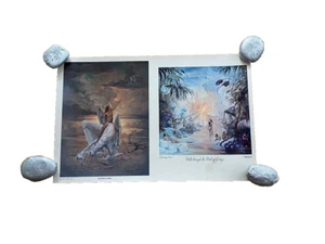 Rare John Pitre 1976 Restrictions and Walk Through The World Of Drugs Art Print3 - Picture 1 of 9