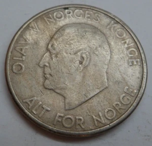 Norwegen 5 Kronen, 1966 ## 5 - Bild 1 von 2