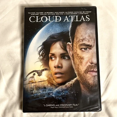 Cloud Atlas DVD Tom Hanks Halle Berry Sci-fi Rated R Sealed 2012 - Image 1 of 4
