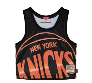 Mitchell & Ness Damen New York Knicks Extra Crop Tank Top Gr. M, L, XL - Bild 1 von 3