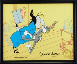 BUGS BUNNY WITCH HAZEL Chuck Jones Cel Signed Limited Edition Art Cell - Picture 1 of 7