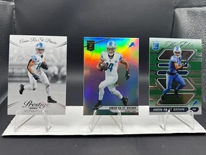 CARD LOT 3X AMON-RA ST. BROWN Donruss elite Prestige 5 87 98 -1365 - Picture 1 of 2