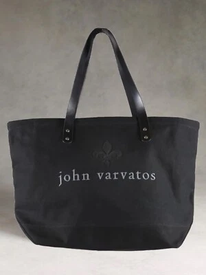 Bolso de mano grande de lona John Varvatos Foto 1 de 4