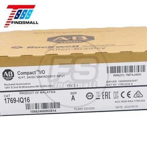 2024 New Sealed AB 1769-IQ16 /A CompactLogix 16 Pt 24VDC D/I Module 1769IQ16 - Picture 1 of 4
