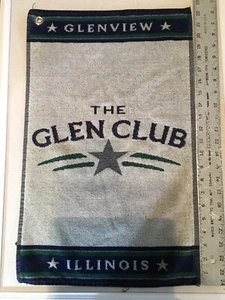Seltenes The Glen Club Golftasche Handtuch - Glenview, Illinois - eine Schönheit! - Bild 1 von 7