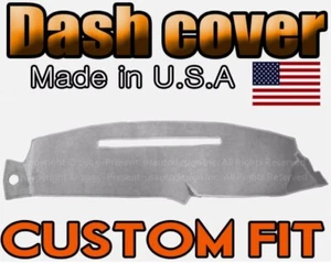 fits 1997 1998 CHEVROLET SILVERADO DASH COVER MAT DASHBOARD PAD USA / LIGHT GREY - Picture 1 of 5