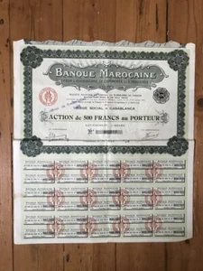 BANQUE MAROCAINE pour l'Agriculture, le Commerce & Industrie (MAROC) (A2) - Picture 1 of 1