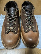 Viberg Style 245 Copper Task Brown Suede Leather Boots UK 9