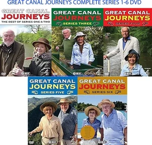 GREAT CANAL JOURNEYS COMPLETE SERIES 1-6 DVD SEASON 1 2 3 4 5 6 COLLECTION NEW - Bild 1 von 1