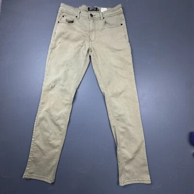 Pantalones Chopper Ezekiel 305 Para Hombre 30 Desgastados Calce Ajustado Informales Caqui Elastizados Foto 1 de 4