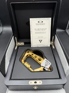 Oakley 2016 MetalWorks Gold Carabiner Serial 65/1000 - Picture 1 of 11