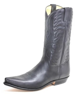 873 Westernstiefel Cowboystiefel Line Dance Catalan Style Texas Leder Buffalo 45 - Bild 1 von 4