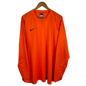 Nike Dri-Fit Langarmshirt Größe 2XL Herren Longsleeve Shirt Orange - Bild 1 von 2
