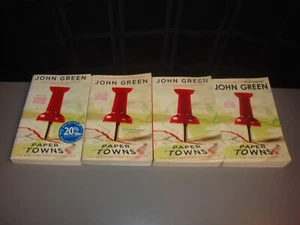 Paper Towns 4 Copies Guided Reading Lot Lit Circle Class Set Book Club Teacher - Picture 1 of 6