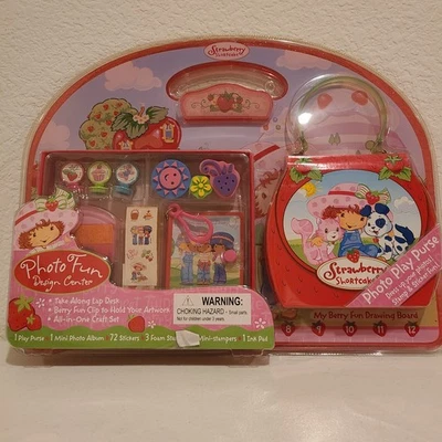 Strawberry Shortcake Photo Fun Design Center and Play Purse - New - Image 1 of 4