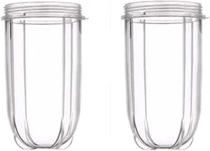 Magic Bullet Ersatzbecher, 2 Stück Ersatz 16 Unzen Glas Becher Fit für 25... - Bild 1 von 2