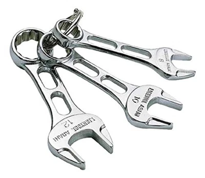 Juego de llaves combinadas de herramientas ASAHI Rye Puchikon 3 piezas LCWUS30 F/S con seguimiento # NUEVO - Imagen 1 de 3