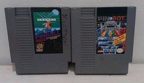 Nintendo NES Lot - Pinball And Pin-Bot - Tested And Working