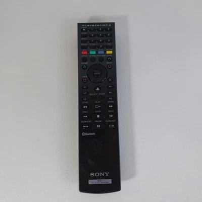 Sony BD Remote Control Bluetooth CECHZR1U for PlayStation PS3 Blu-ray BD - Image 1 of 4