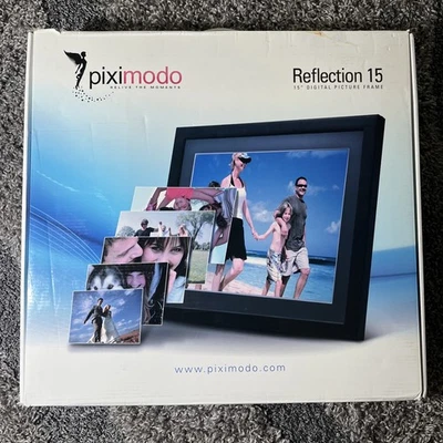 Piximodo Foto Photo Frame Reflection 15 Wall Mountable With Remote Control - Image 1 of 4