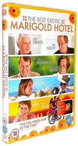 The Best Exotic Marigold Hotel DVD (2012) Maggie Smith, Judi Dench, Bill Nighy - Picture 1 of 4