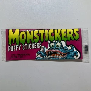 Topps Monstickers 1979 Puffy Sticker Vintage Monsters - Bild 1 von 2