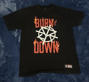WWE Seth Rollins Herren Medium Burn It Down Raw Smackdown T-Shirt Wrestling Tee  - Bild 1 von 2