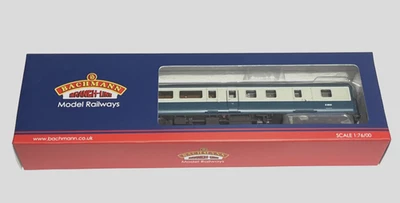 39-700DC Bachmann BR Mk2f Brake Second Open Coach (BSO) in Blue-Grey DCC fitted - Image 1 of 3