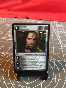 Carta Foil Vintage 2005 Decipher LOTR Aragorn 13RF7 quasi nuova - Foto 1 di 12