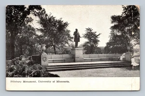 Vintage Pillsbury Monument Postkarte University of Minnesota 1910 - Bild 1 von 2