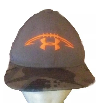 Gorra de béisbol Under Armour juvenil talla S/M gris y camuflaje rendimiento fútbol Foto 1 de 4
