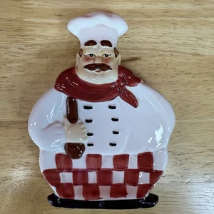 Italienischer Koch Keramik Löffel Rest Küche Theke Dekor Hausmannskost Kulinarik Artikel - Bild 1 von 11