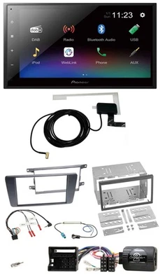 Pioneer DAB Lenkrad Bluetooth 2DIN USB Autoradio für Skoda Octavia 04-13 Scout - Bild 1 von 4