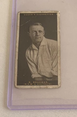 Ogden's Cigarettes 1928 Sir Donald Bradman novato radiocontrol The Don  Foto 1 de 2
