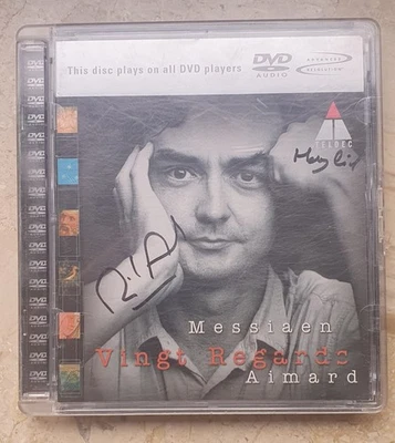 Pierre-Laurent Aimard: Messiaen Vingt Regard DVD Audio *SIGNIERT* - Bild 1 von 4