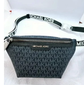 Michael Kors Mini Cooper Belt Bag In Signature blue - Picture 1 of 7