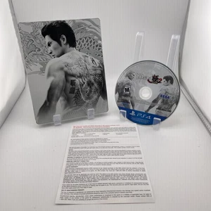 Yakuza Kiwami 2: SteelBook Edition PS4 copertina antiscivolo senza manuale ammaccato - Foto 1 di 13