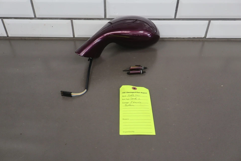 1997-2002 Plymouth Chrysler Prowler левый водитель питания двери зеркало * на запчасти * - Изображение 1 из 4